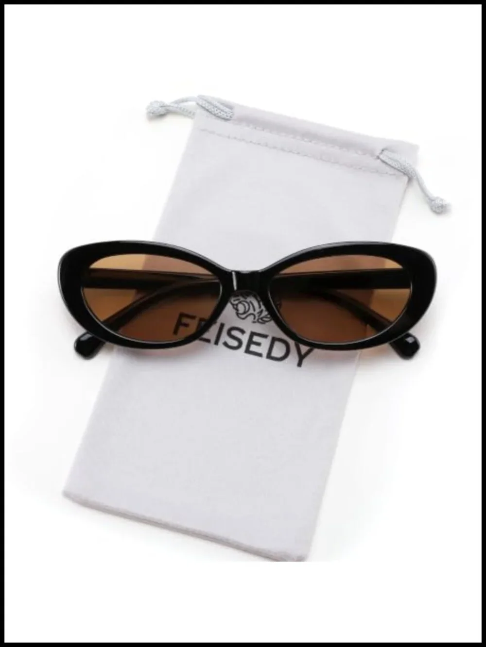 Retro Oval Cat Eye Sunglasses UV400 Protection Lightweight Plastic
